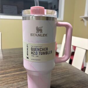 Stanley 40oz Tumbler - Pink & Purple Watercolor Tulle